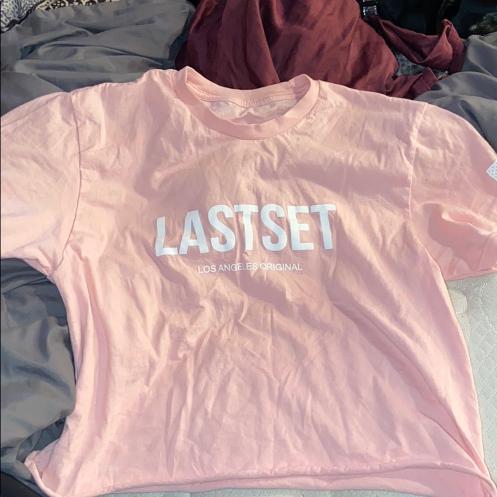 Last set Crop Tee